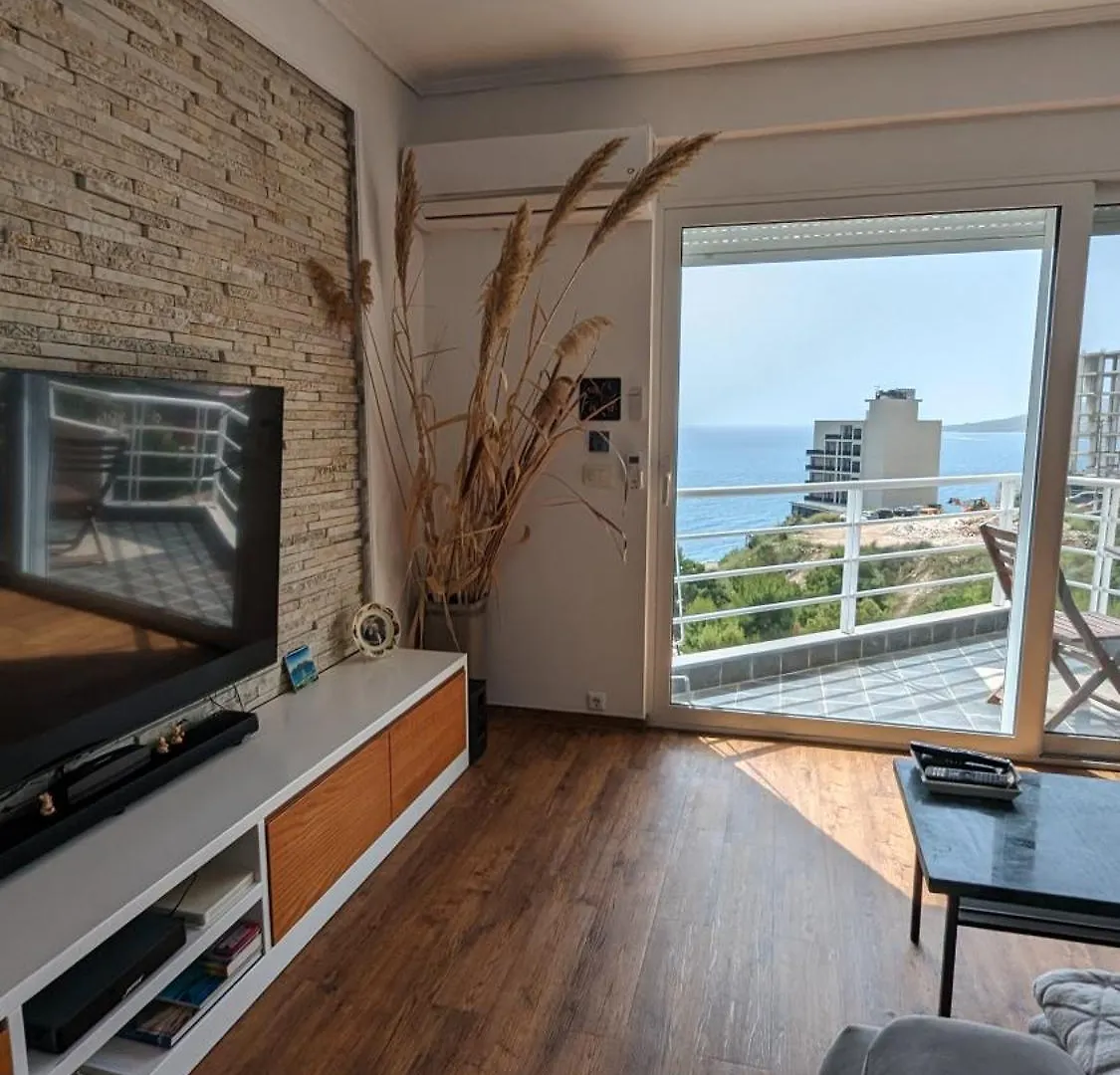Sunset Apt - Beach, Relaxation, Best Location Sarandë 아파트